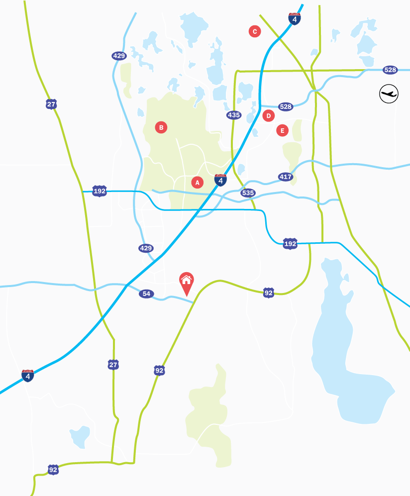 Map of Cypress Pointe