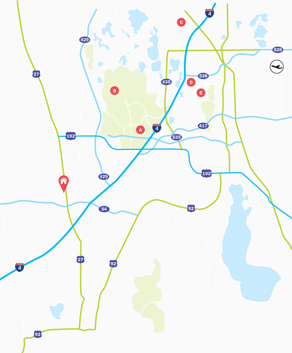 Map of Four Corners