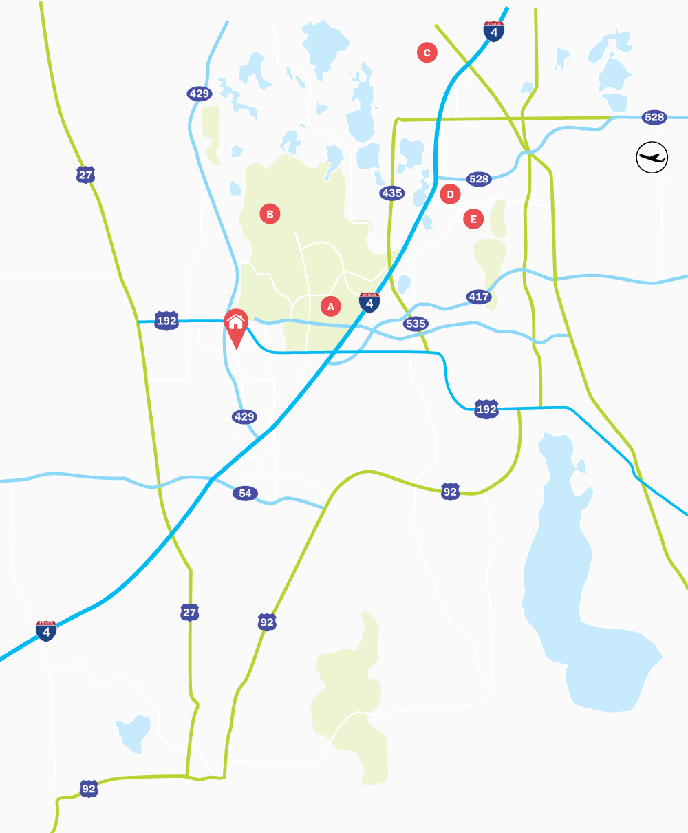 Map of Formosa Gardens