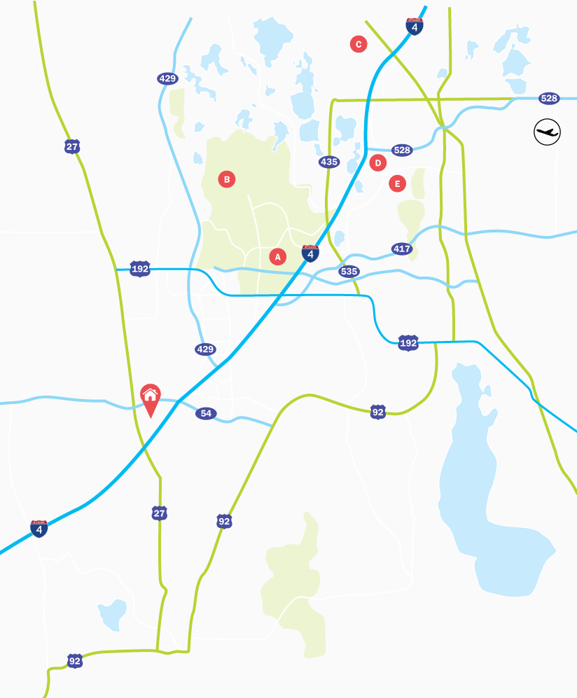 Map of Loma Vista